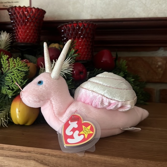 Ty Beanie Baby: Swirly the Snail - Picture 1 of 8